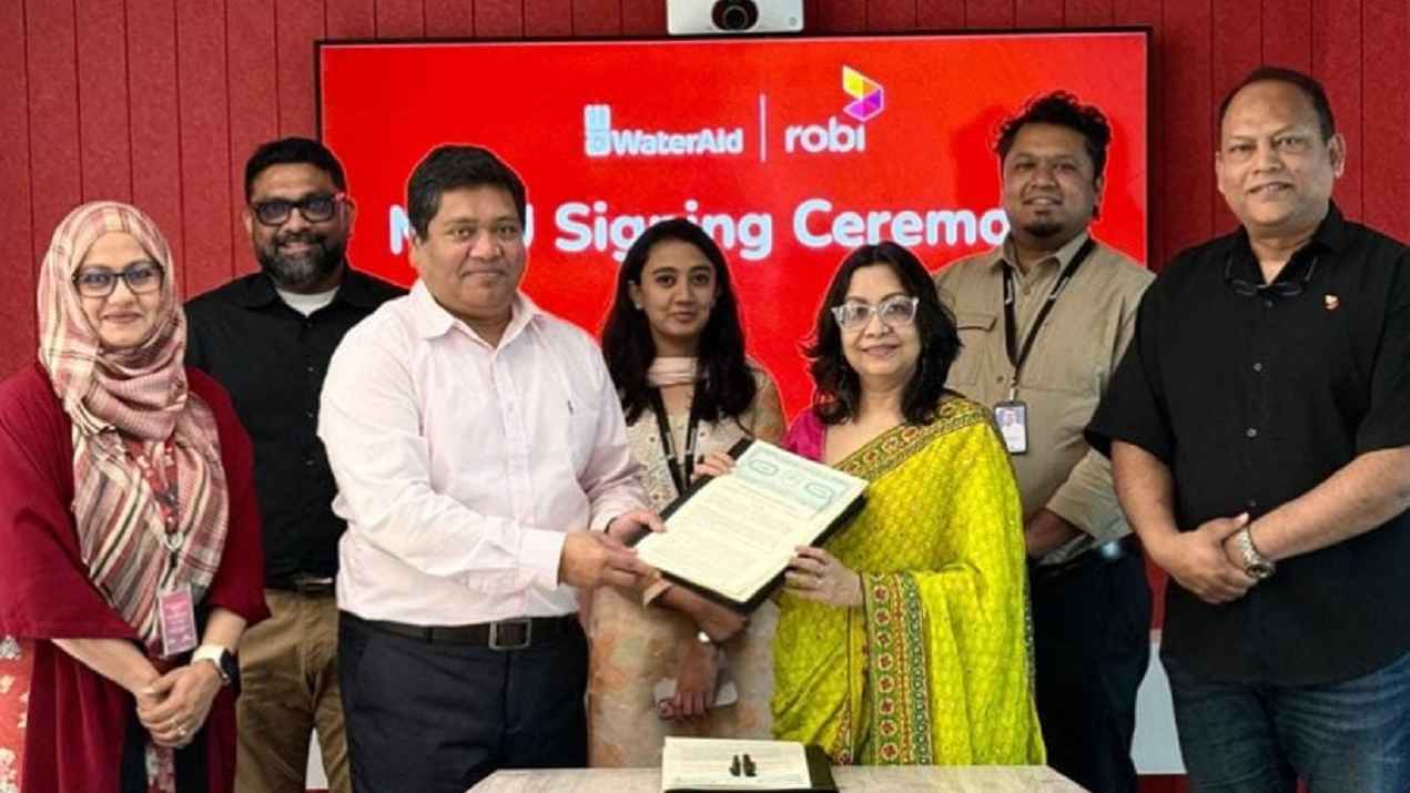 নিরাপদ পানি নিশ্চিত করতে যৌথভাবে কাজ করবে রবি ও ওয়াটারএইড