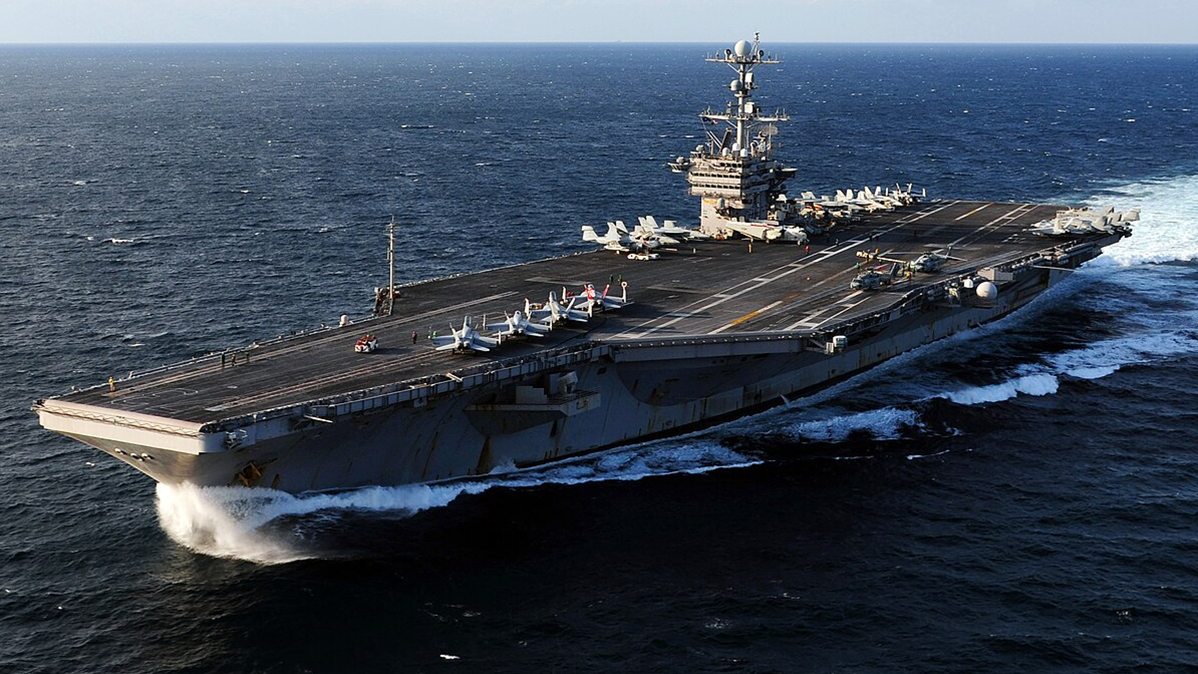 US nuclear aircraft carrier George Washington