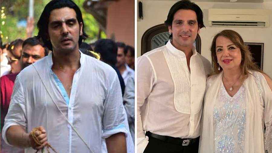 স্বামী মুসলিম তবুও যে কারণে মুখাগ্নী জায়েদ খানের মায়ের