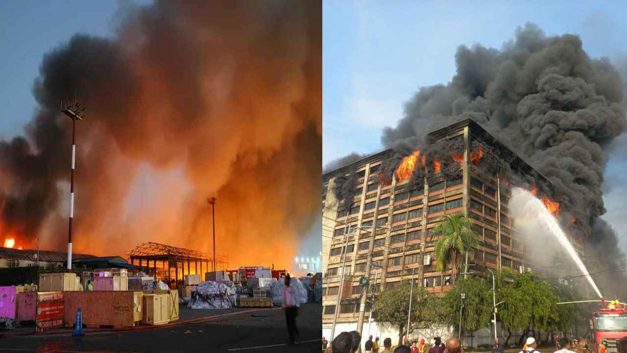 তিন অগ্নিকাণ্ডের পর প্রশ্ন— দুর্ঘটনা নাকি নাশকতা?