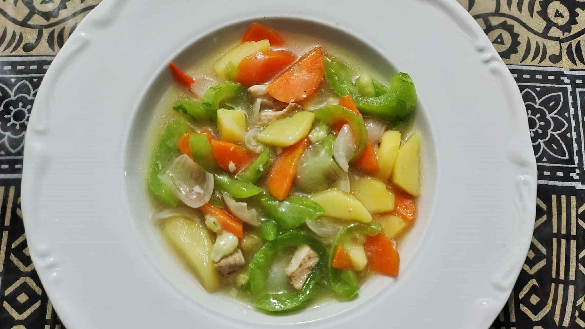 স্বাস্থ্যকর ভেজিটেবল স্ট্যু রেসিপি