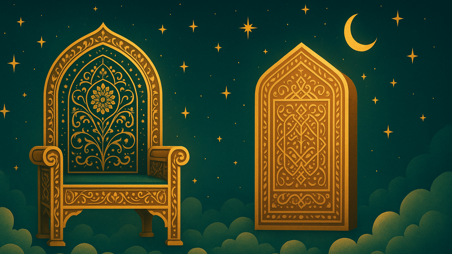 আরশ, কুরসি, লাওহে মাহফুজ কী