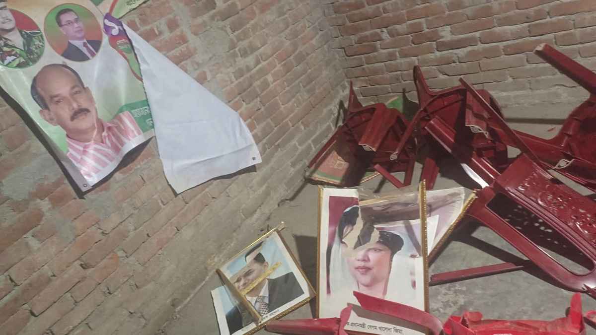 আ.লীগকে নিয়ে নিজ অফিসেই বিএনপি নেতাকর্মীর হামলা-ভাঙচুর