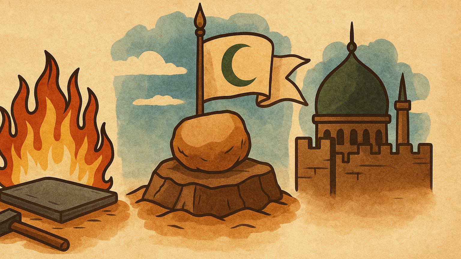 বন্দিত্ব থেকে বিজয়: ৩ সাহাবির অবিশ্বাস্য মুক্তি