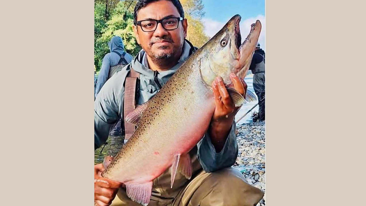 স্যামন মাছ ধরতে গিয়ে কানাডা প্রবাসী বাংলাদেশি গবেষকের মৃত্যু