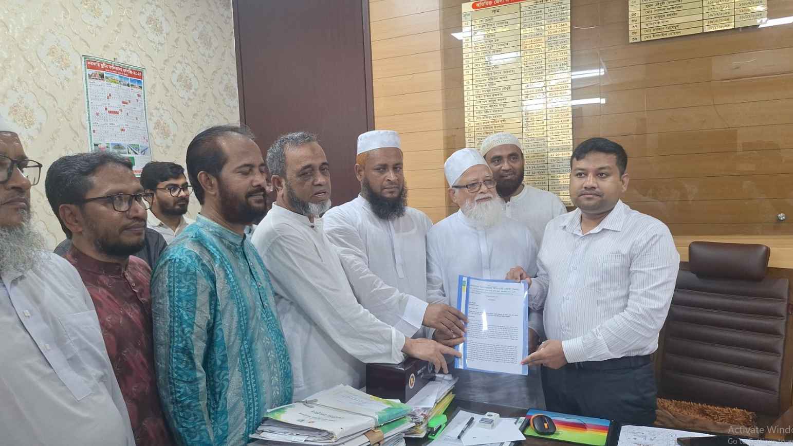 ফেনীতে ৩ সংগঠনের স্মারক লিপি প্রদান