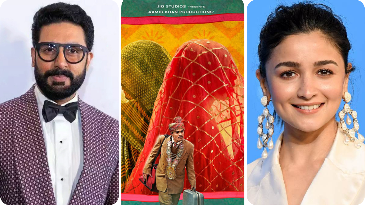 সেরা সিনেমা ‘লাপাতা লেডিস’, অভিনেতা অভিষেক, অভিনেত্রী আলিয়া