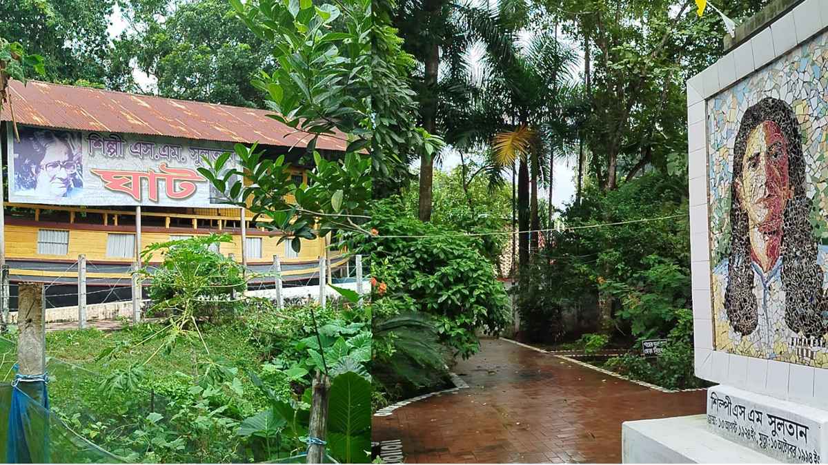 ৭ বছরেও বাস্তবায়ন হয়নি সুলতান সংগ্রহশালা ও ‘শিল্পী এসএম সুলতান ঘাট’
