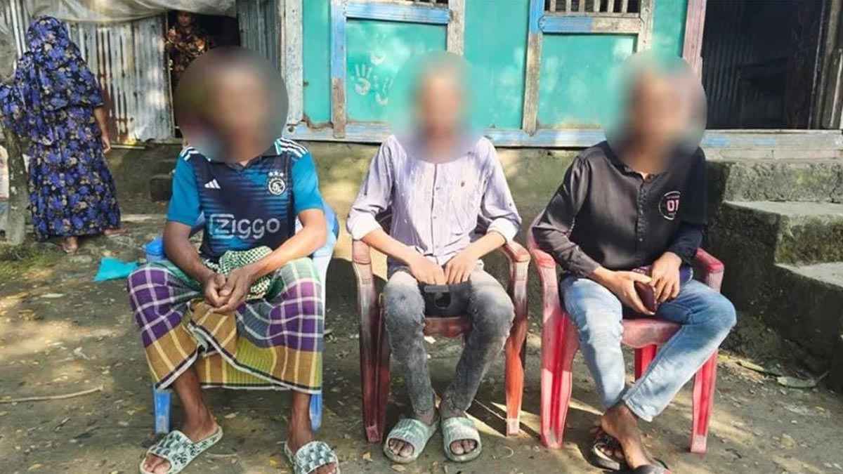 সালিশের নামে প্রকাশ্যে ৫ জনের মাথা ন্যাড়া করলেন ইউপি সদস্য