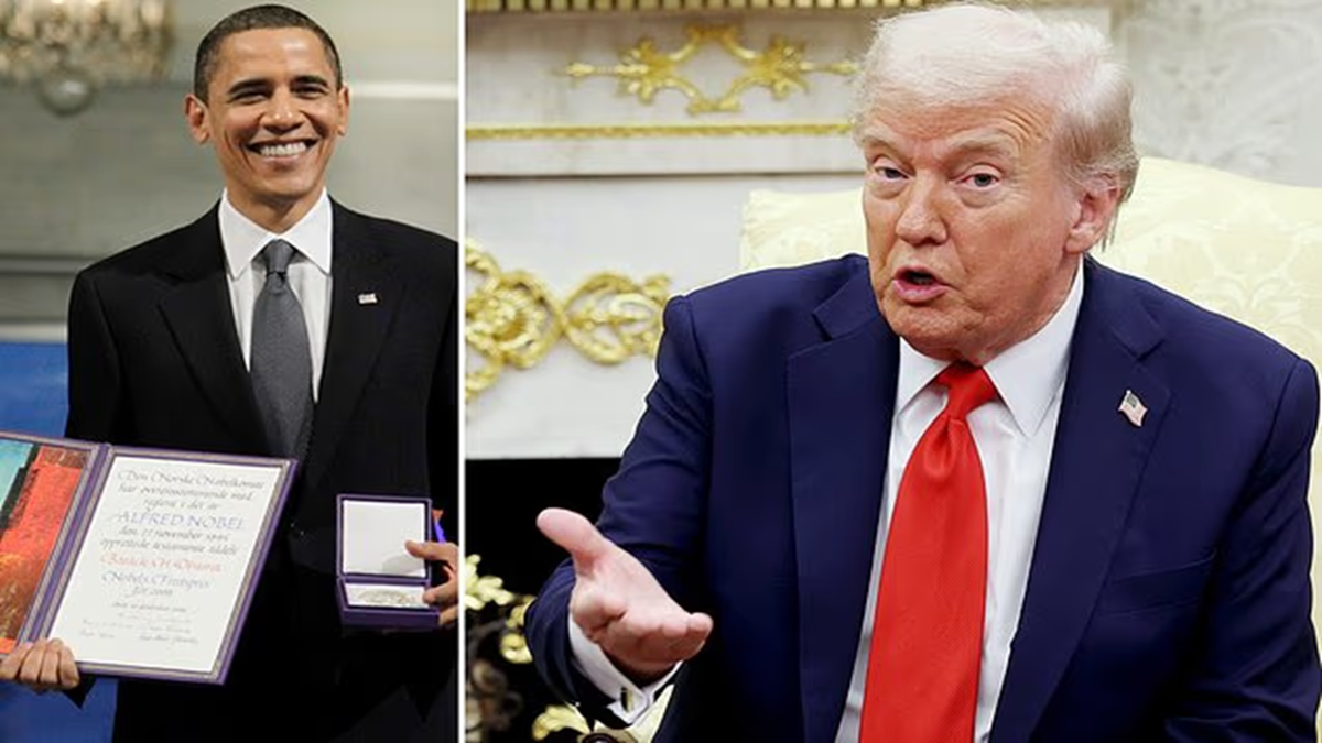 কিছু না করেই নোবেল পেয়েছেন ওবামা, আমি ৮টি যুদ্ধ বন্ধ করেছি: ট্রাম্প