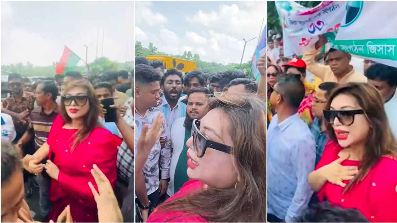 জিয়ার সমাধিতে ফুল দিতে গিয়ে ধাওয়া খেলেন ডা. সাবরিনা