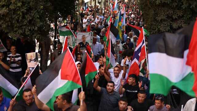 ফিলিস্তিনের স্বীকৃতি: পশ্চিমতীরে আনন্দের বন্যা