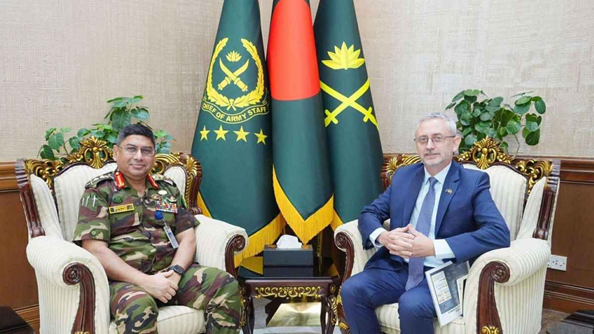 সেনাপ্রধানের সঙ্গে ইইউ রাষ্ট্রদূতের সাক্ষাৎ