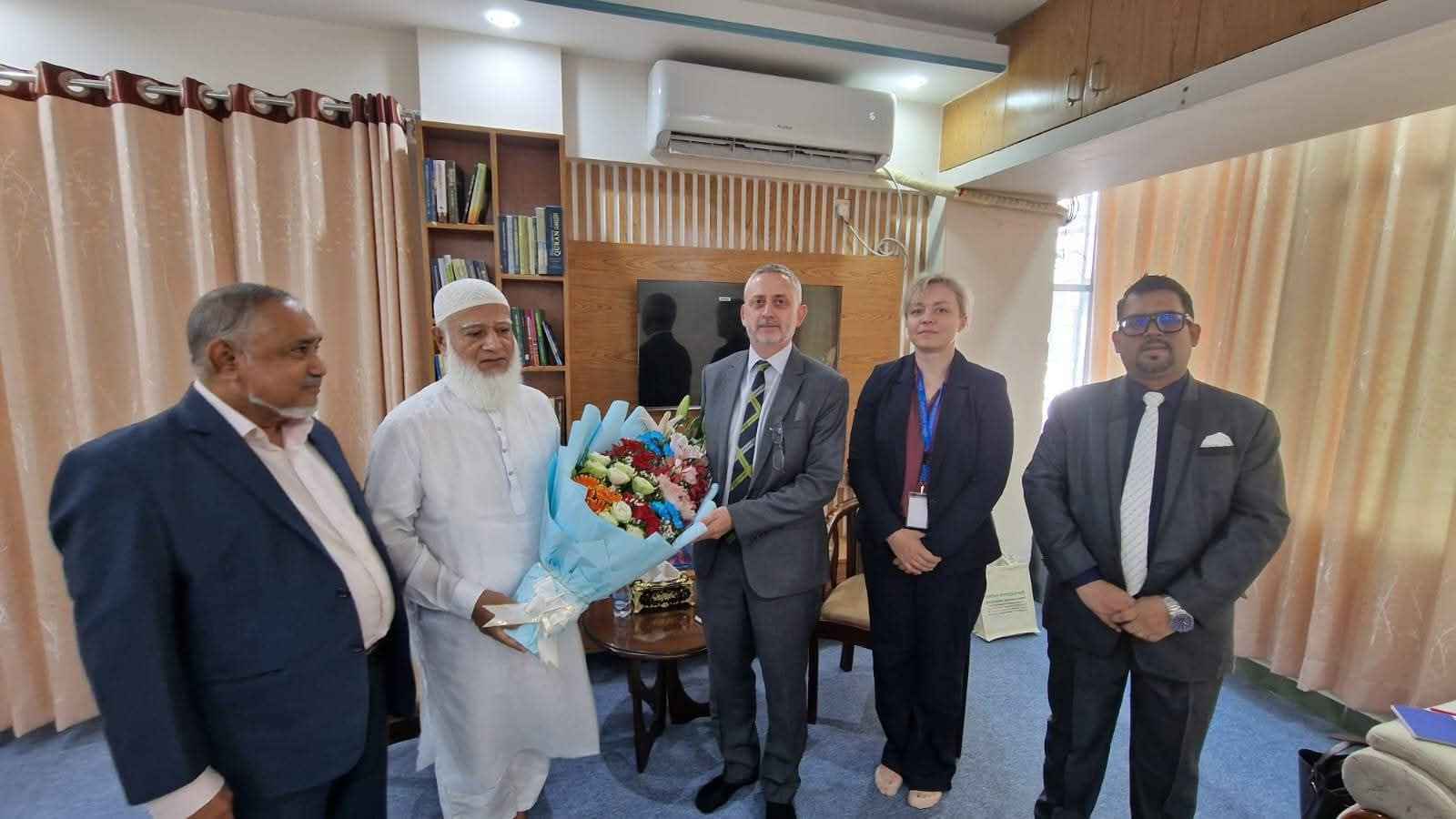 জামায়াত আমিরের সঙ্গে ইইউ রাষ্ট্রদূতের মতবিনিময়