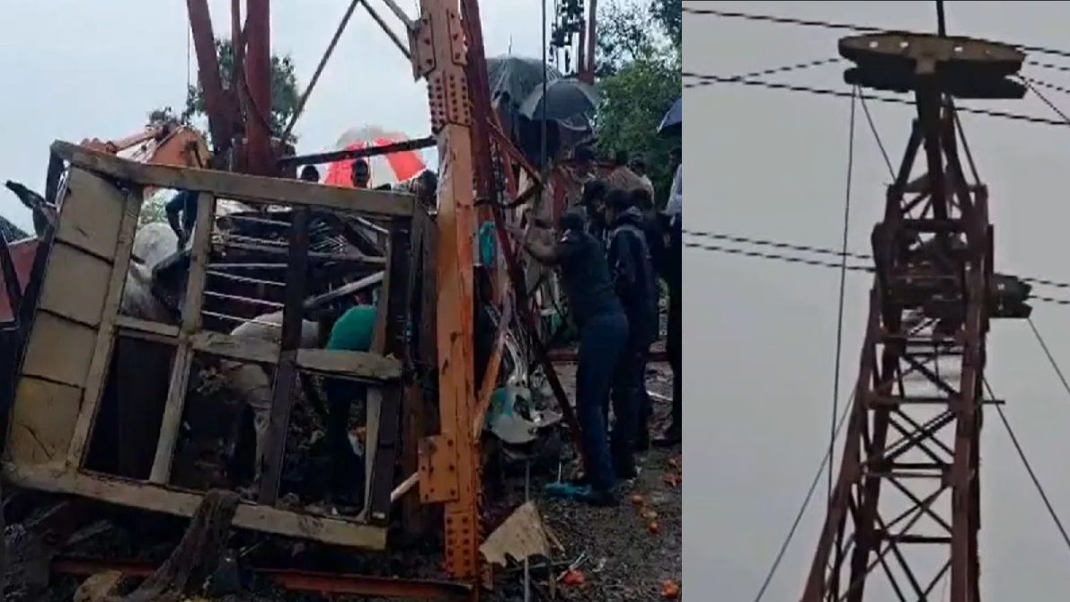 গুজরাটে মন্দিরের রোপওয়ের ক্যাবল ছিঁড়ে নিহত ৬