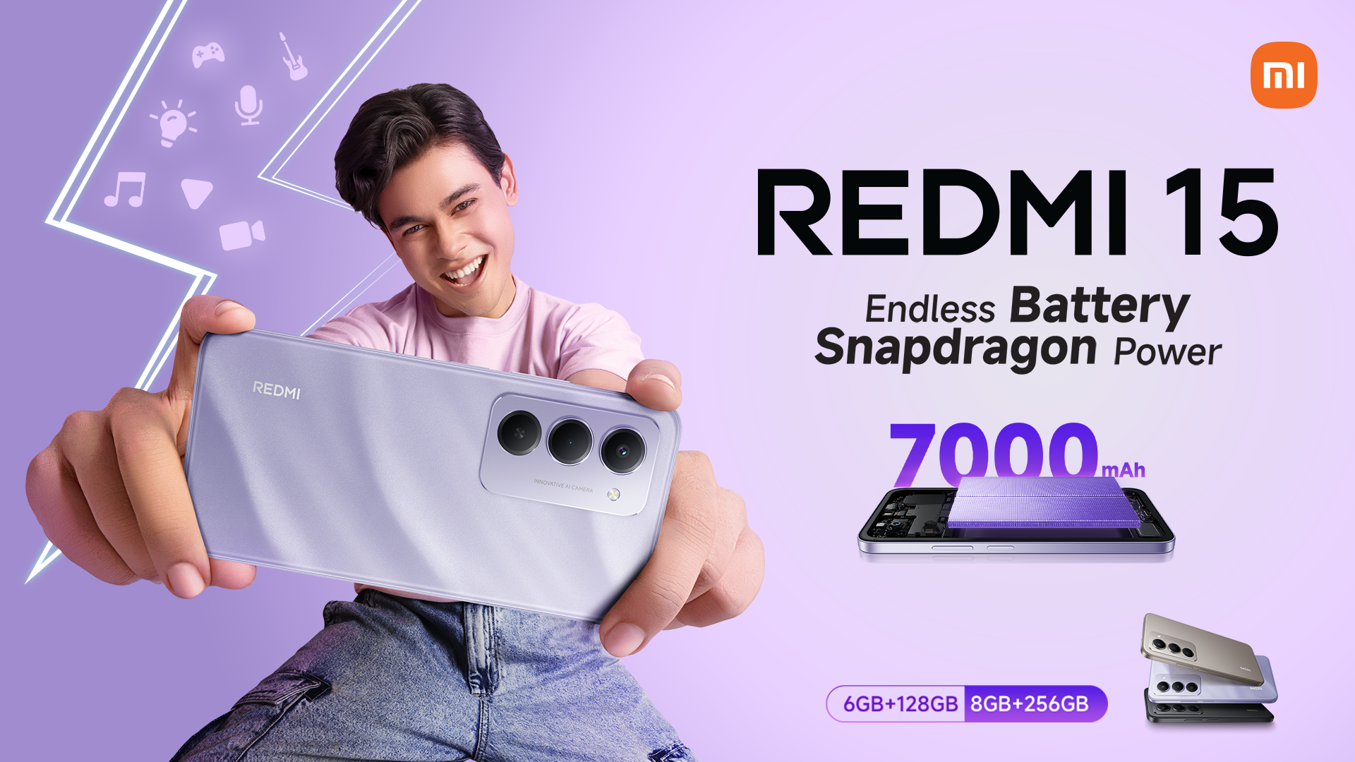 শক্তিশালী ব্যাটারির রেডমি ১৫ মডেলের ফোন আনল শাওমি