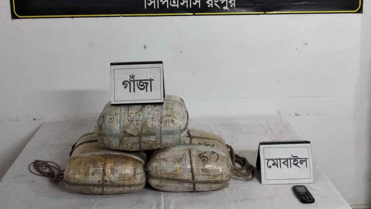 ১৭ কেজি গাঁজাসহ মাদক কারবারি গ্রেফতার