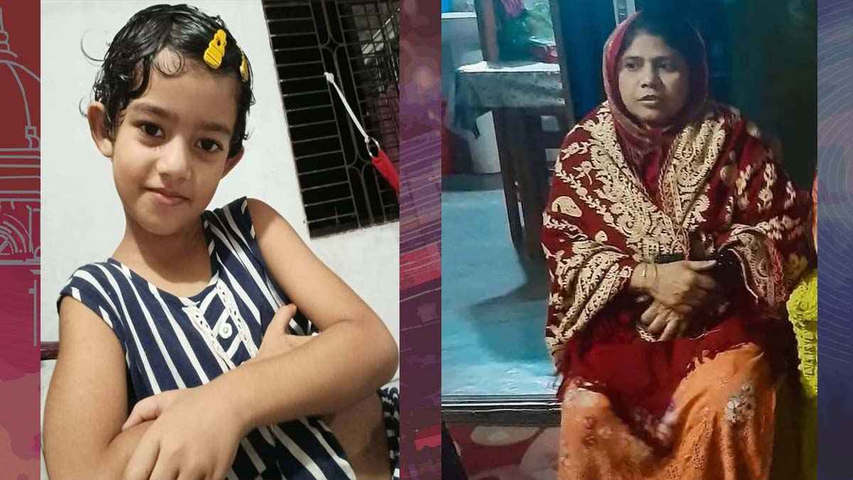 শিশু তায়েবা হত্যার ঘটনায় চাচি গ্রেফতার