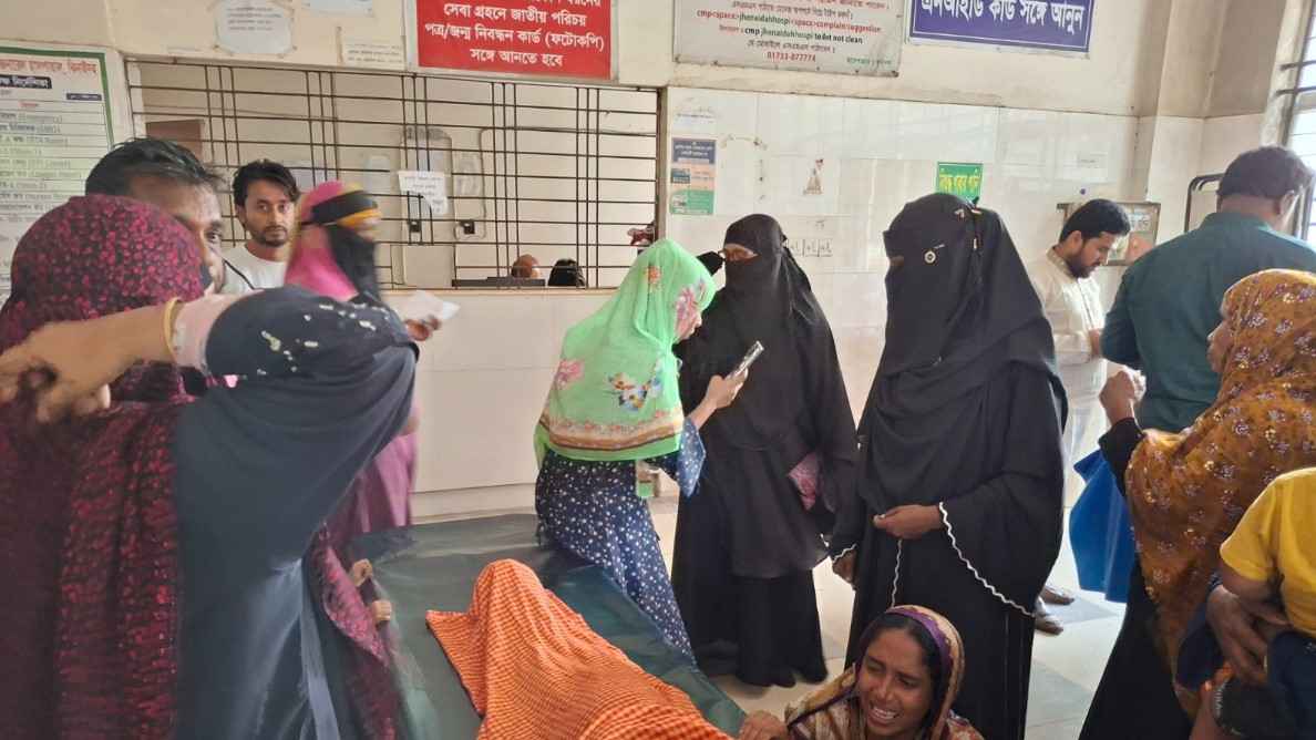 ঝিনাইদহে খালে মাছ ধরতে গিয়ে পানিতে ডুবে ২ ভাইয়ের মৃত্যু