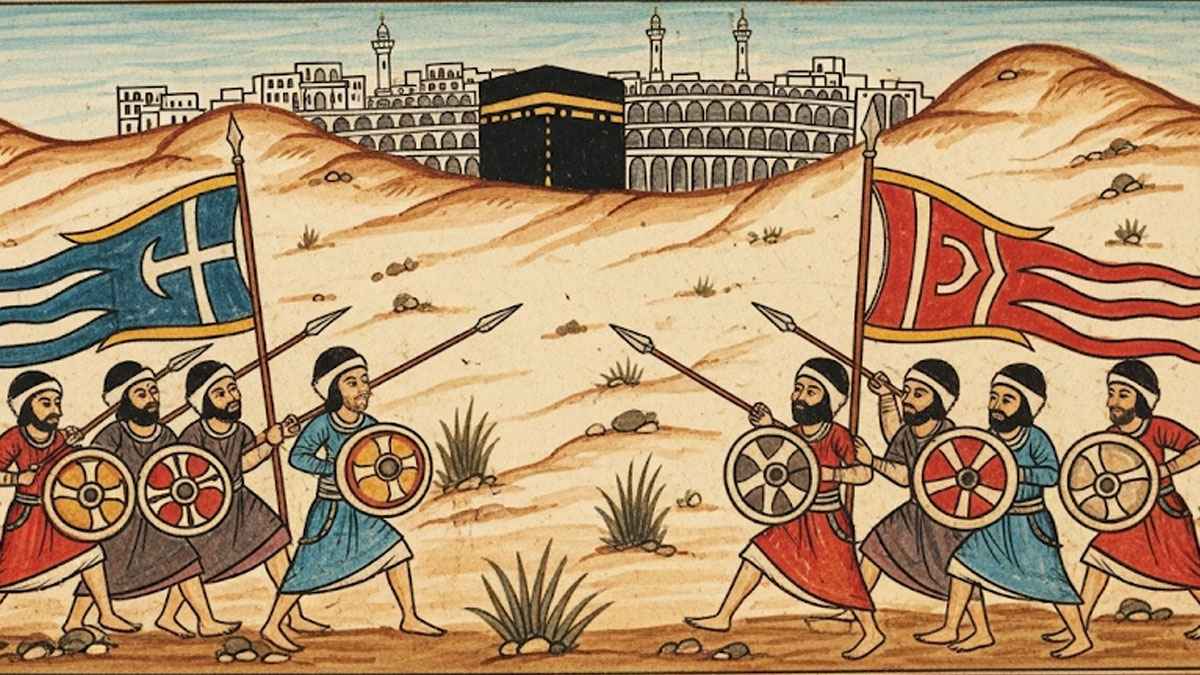 ফিজার যুদ্ধ: নিষিদ্ধ মাসে রক্তপাত ও তরুণ নবী (স.)-এর ভূমিকা