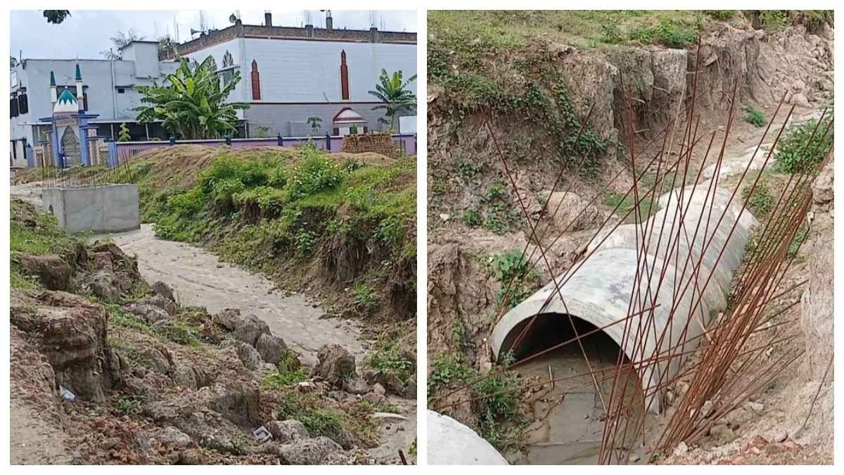 গাজীপুরে ইটাহাটা কলাবাগান আঞ্চলিক সড়কের বেহাল দশা, দুর্ভোগ চরমে