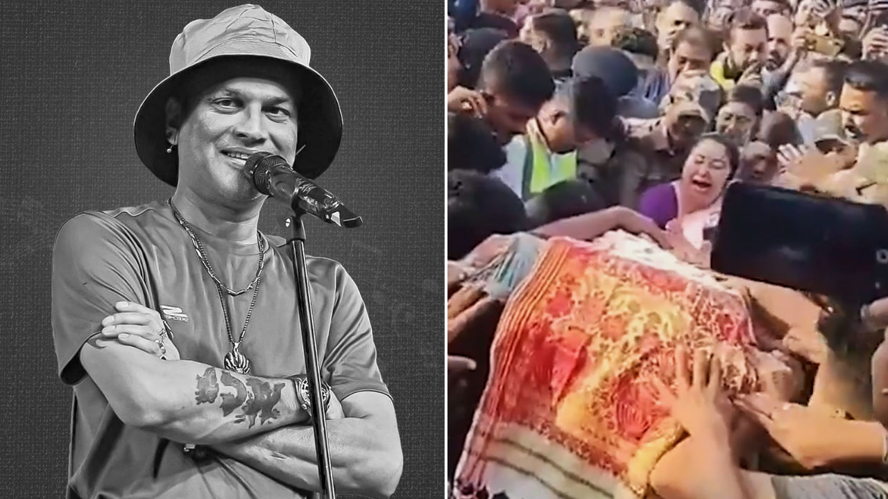 জুবিনকে শেষে শ্রদ্ধা, হাউমাউ করে কাঁদছেন স্ত্রী ও ৮৫ বছরের বাবা