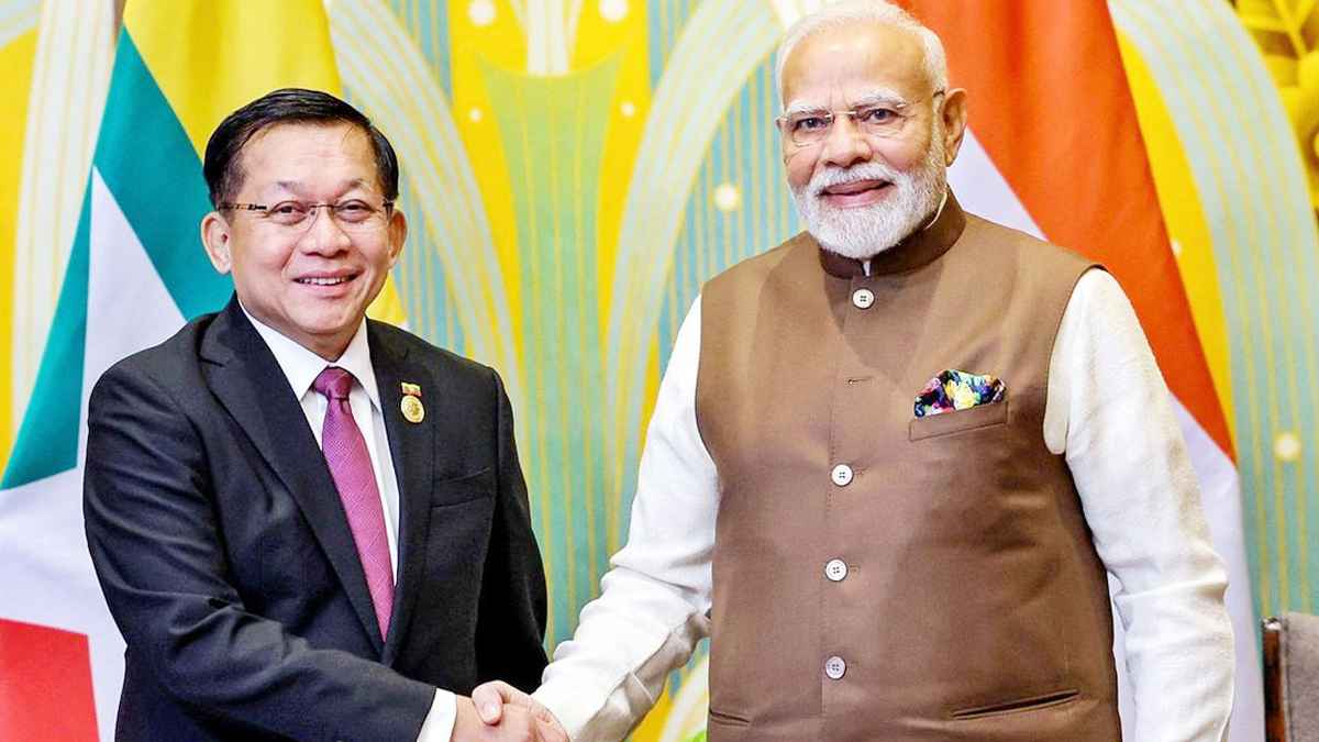মিয়ানমারের নির্বাচনে সহযোগিতার আশ্বাস মোদির