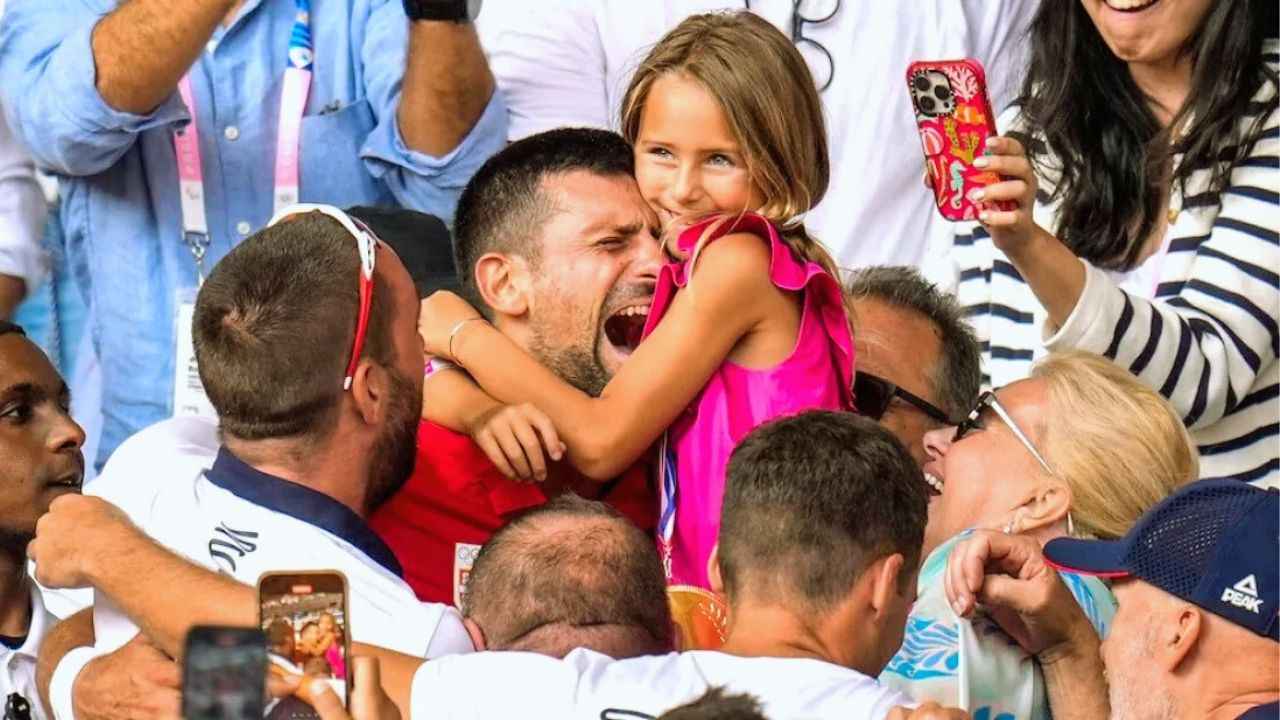 মেয়ের জন্মদিনে থাকতে না পারায় আফসোস জোকোভিচের