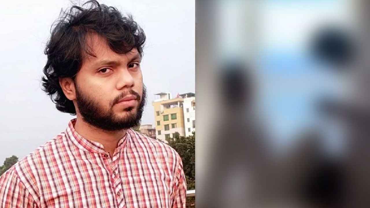 ডিএফপির সভাকক্ষে বক্তব্য দিচ্ছেন মাহফুজ আলম। ছবি: সংগৃহীত