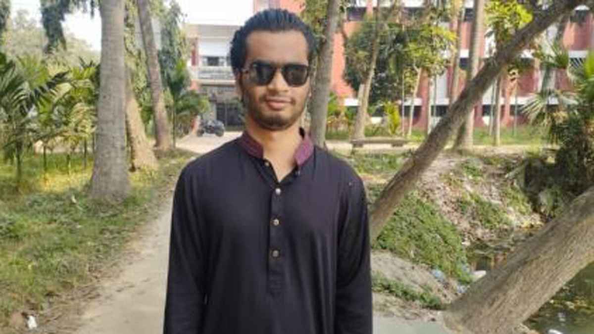 রাকসু নির্বাচনে লড়বেন দৃষ্টি প্রতিবন্ধী নাঈম