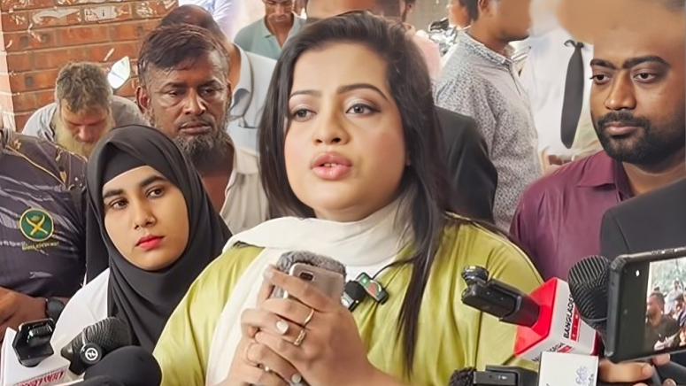 হাতজোড় করে স্বামীর বিচার চাইলেন সানাই মাহবুব