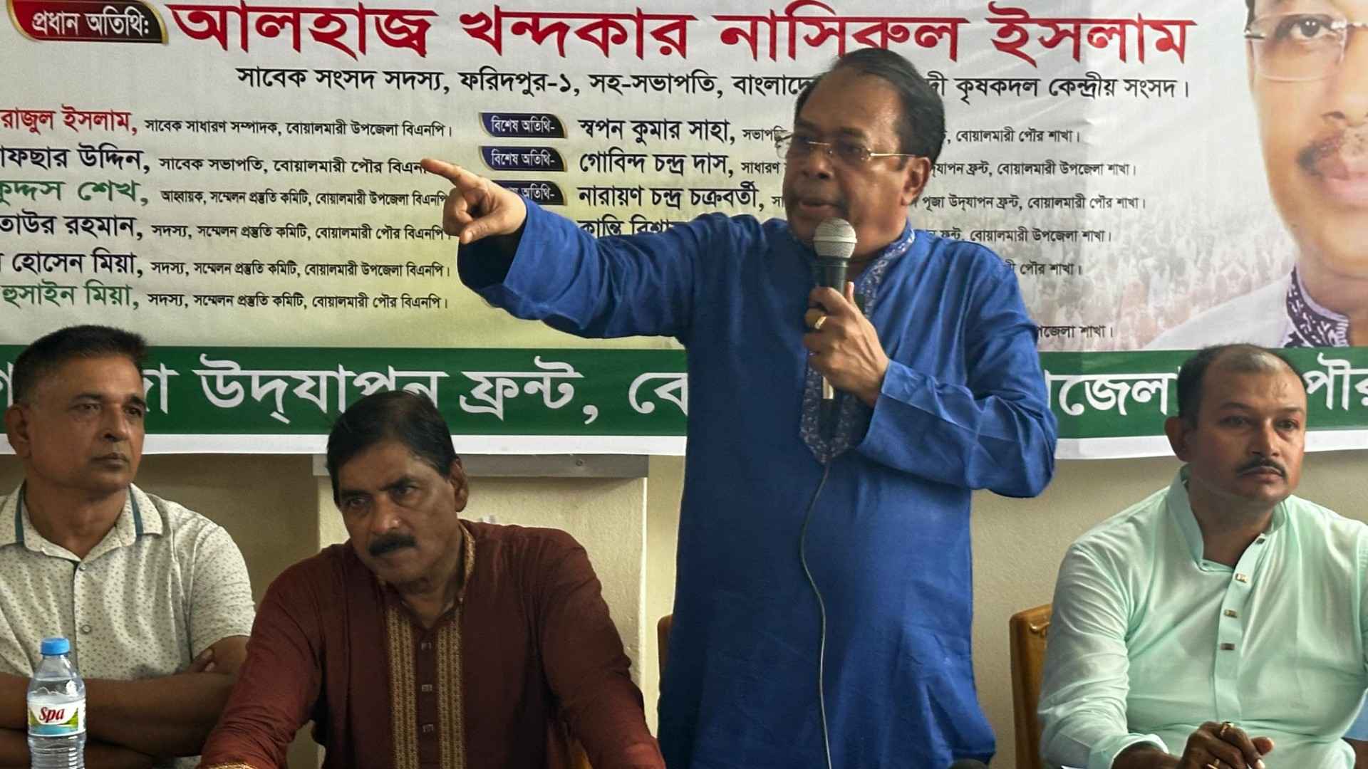 জামায়াত ৭১ ঘটনায় আজ পর্যন্ত ক্ষমা চায়নি: সাবেক এমপি নাসিরুল