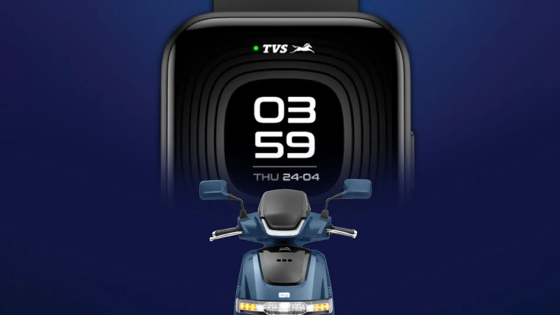 টিভিএস স্কুটারের যাবতীয় তথ্য মিলবে স্মার্টওয়াচে