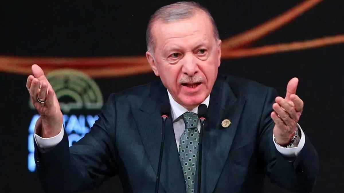 জাতিসংঘে ‘গণহত্যার’ প্রমাণ হিসেবে গাজাবাসীর করুণ ছবি দেখালেন এরদোয়ান