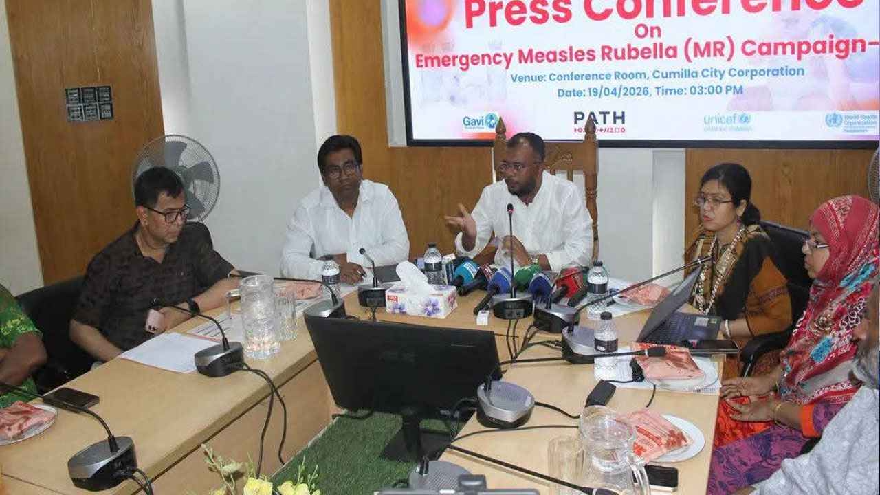 কুমিল্লায় ৪৮ হাজার শিশু পাবে হাম-রুবেলা টিকা