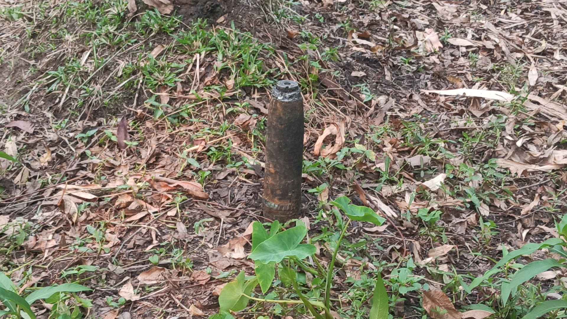 পঞ্চগড়ে মাটির নিচে মিলল মর্টার শেল