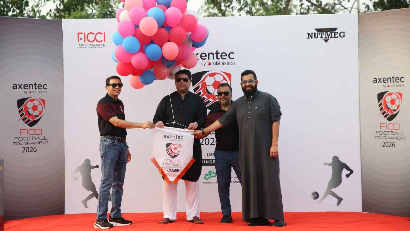 ‘অ্যাক্সেনটেক এফআইসিসিআই ফুটবল টুর্নামেন্ট ২০২৬’ শুরু