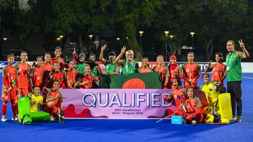 রিয়ার হ্যাটট্রিকে এশিয়ান গেমসের ফাইনালে বাংলাদেশ