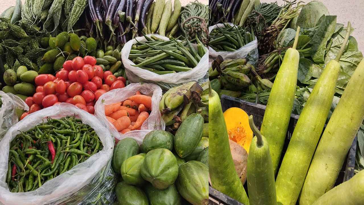 দাম কিছুটা কমলেও স্বস্তি নেই সবজির বাজারে