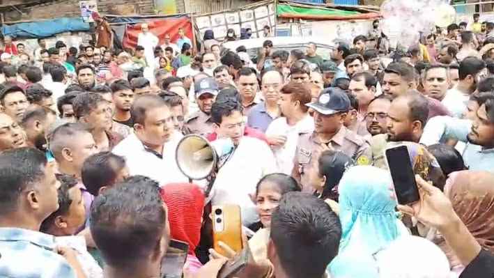 বিদ্যুৎ সমস্যা সমাধানে কড়াইল পরিদর্শন প্রধানমন্ত্রীর প্রতিনিধির