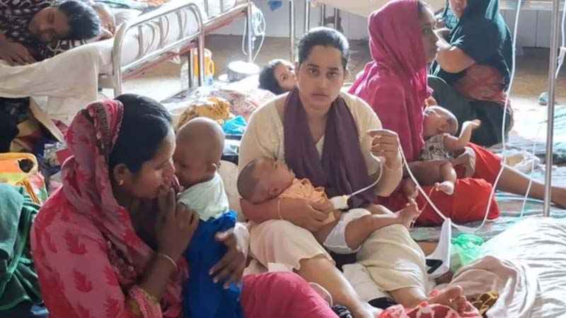 পটুয়াখালীতে প্রতিদিন বেড়েছে হামের রোগী