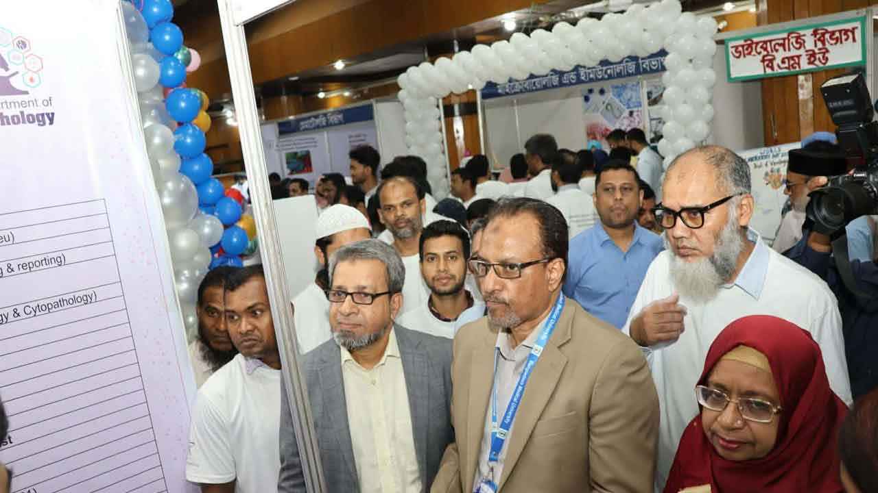 রোগীদের রিপোর্ট নির্ভুল ও দ্রুত করার নির্দেশ বিএমইউ ভিসির