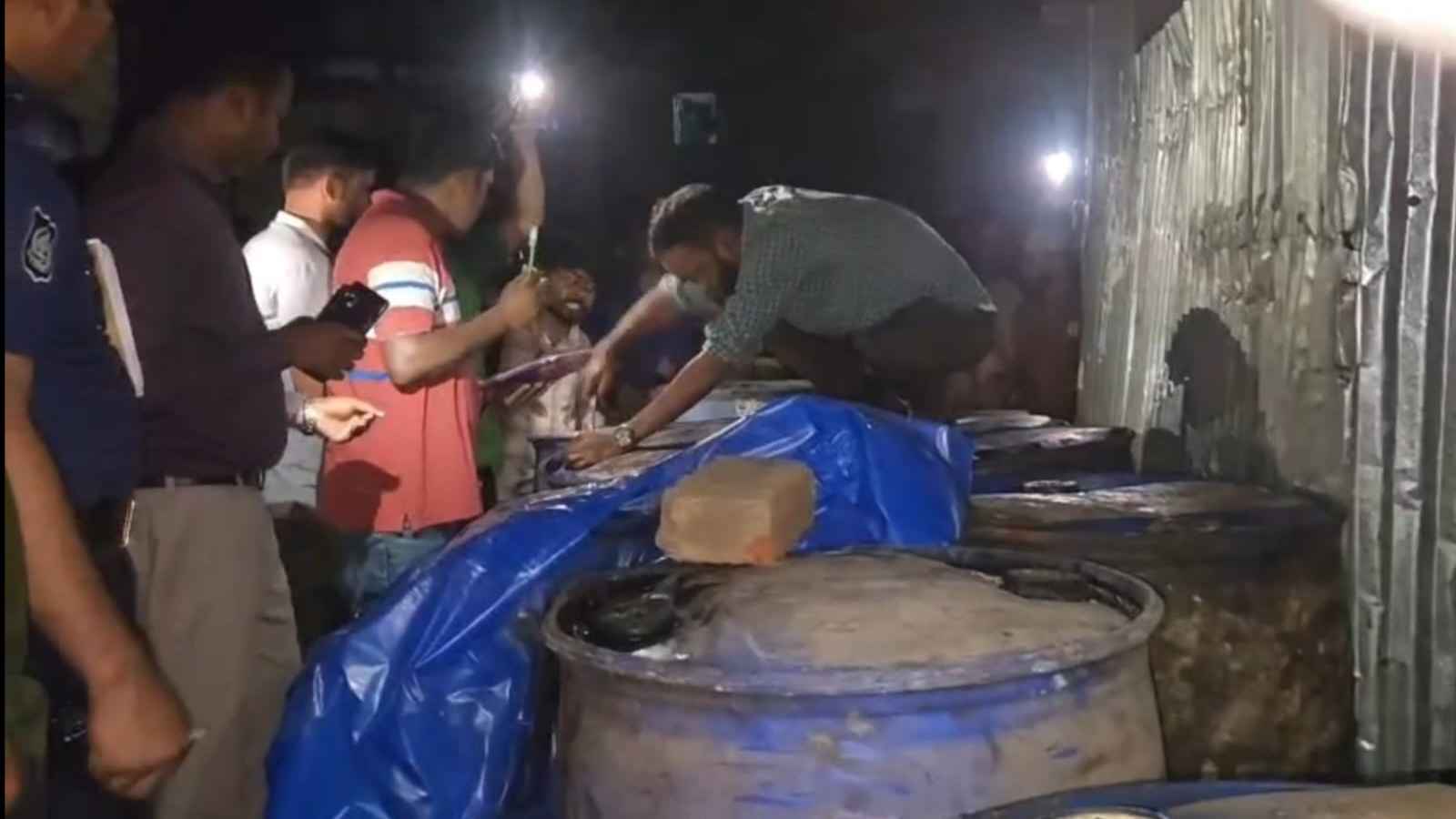 ব্রাহ্মণবাড়িয়ায় পাঁচ হাজার লিটার জ্বালানি তেল জব্দ