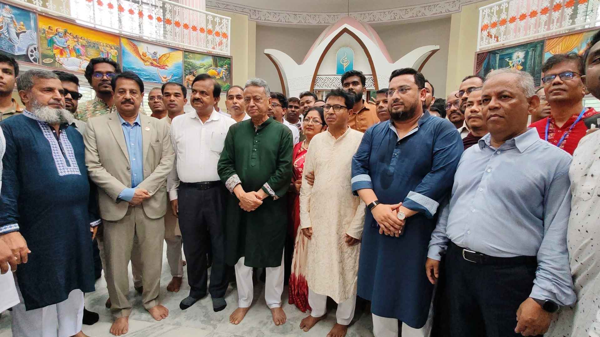 চবিতে দেশের প্রথম বিশ্ববিদ্যালয়ভিত্তিক কেন্দ্রীয় মন্দির উদ্বোধন