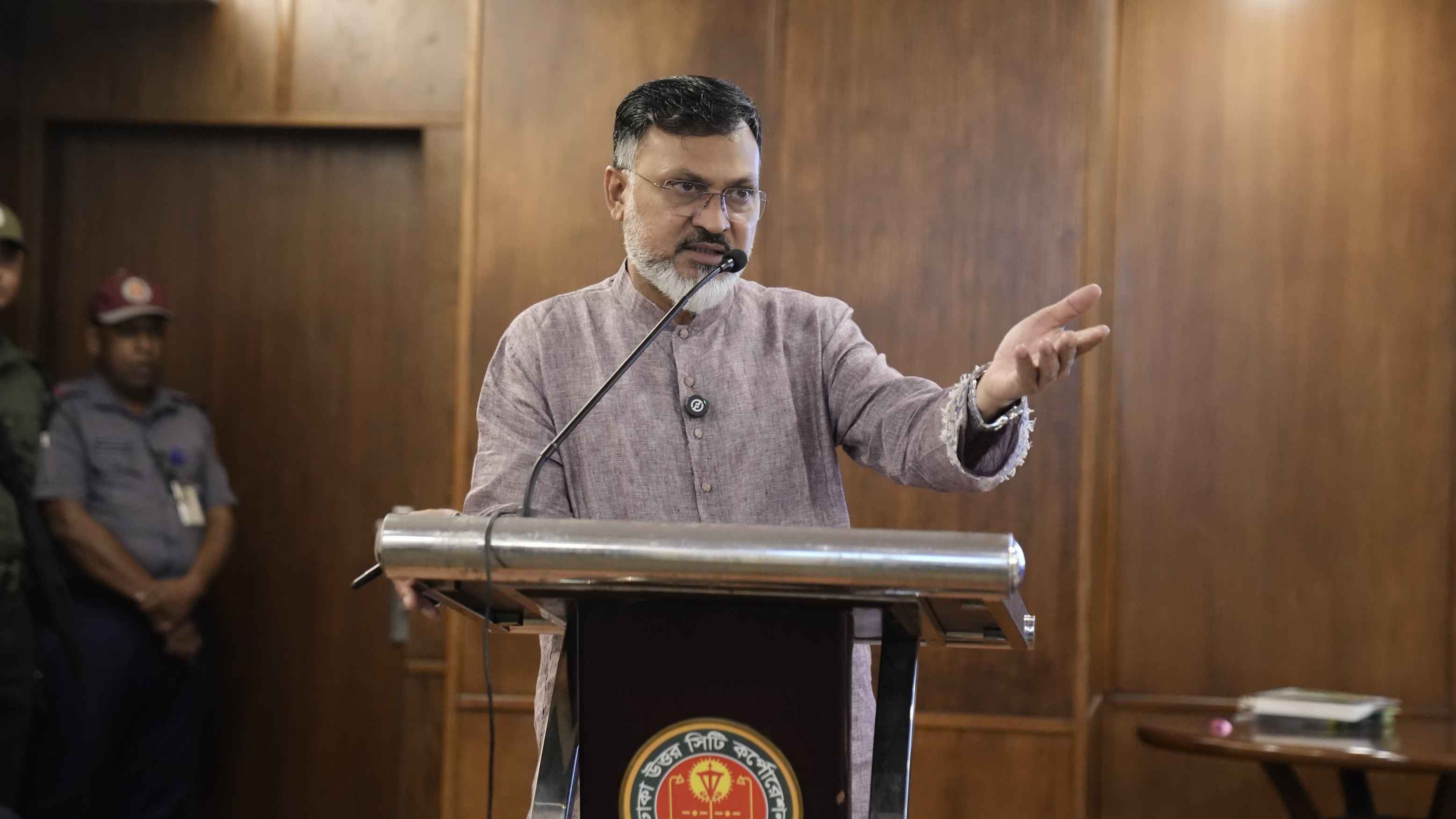 পথচারীদের নিরাপত্তা দিতেই ফুটপাত দখলমুক্ত করা: ডিএনসিসি প্রশাসক