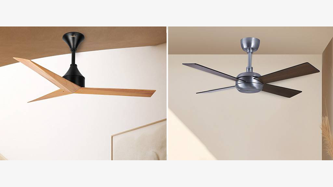৩ নাকি ৪ ব্লেডের সিলিং ফ্যানে বেশি বাতাস পাওয়া যায়?