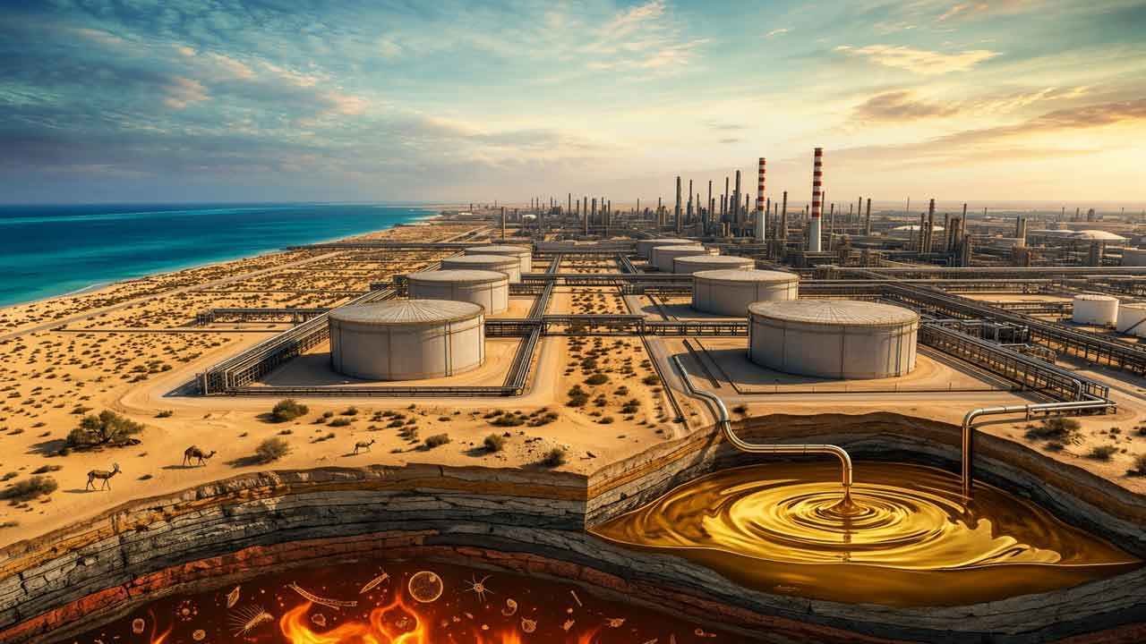 মধ্যপ্রাচ্যে তেল-গ্যাসের উৎস বেশি কেন?