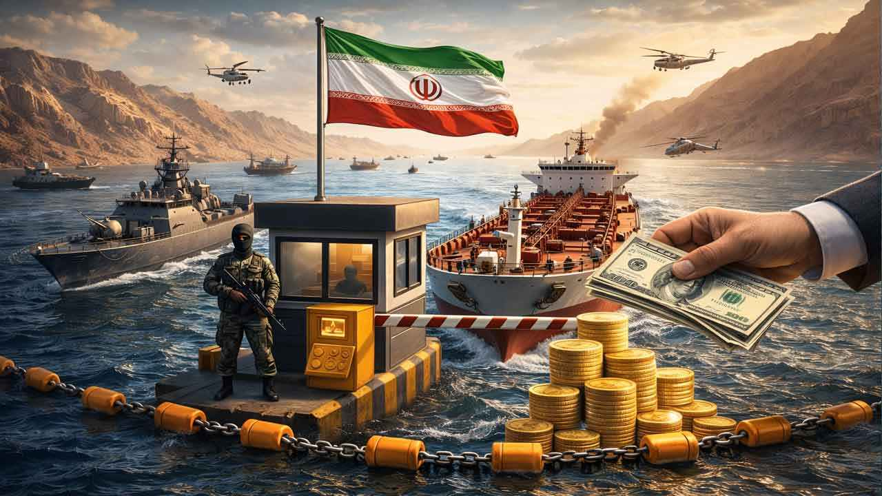 হরমুজ প্রণালি থেকে আদায় করা টোলের প্রথম অর্থ পেল ইরান