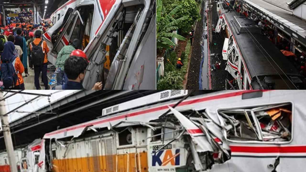 ইন্দোনেশিয়ায় দুই ট্রেনের সংঘর্ষে প্রাণহানি বেড়ে ১৪