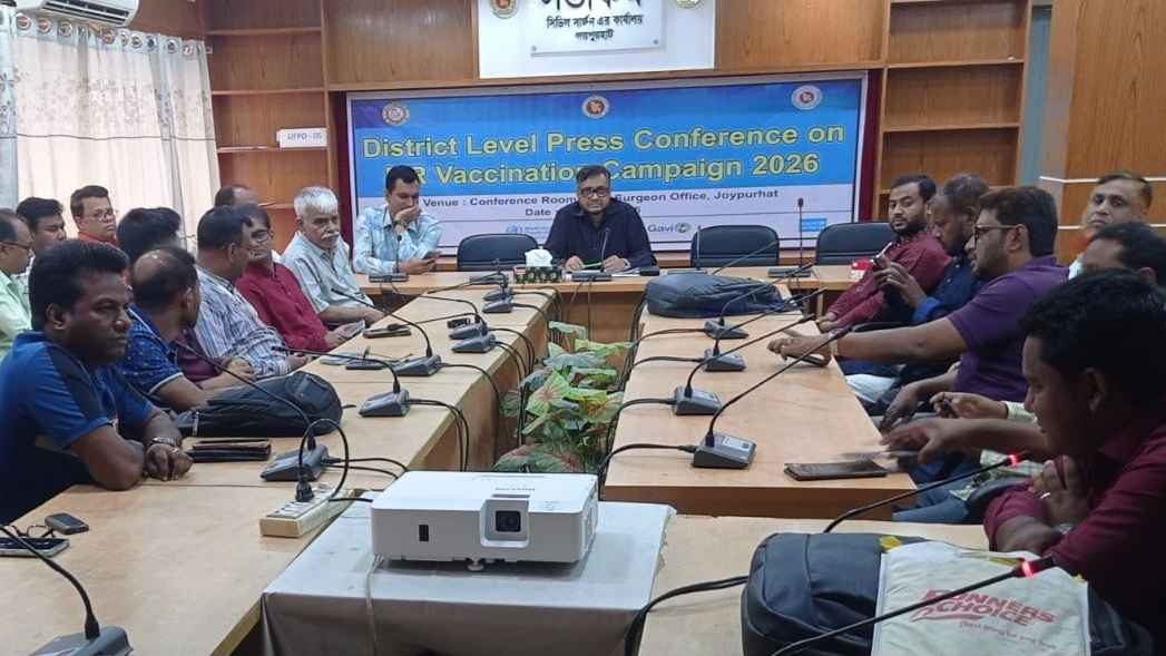 জয়পুরহাটে হাম-রুবেলা টিকা প্রদান ২০ মে, পাবে ৮৮ হাজার শিশু